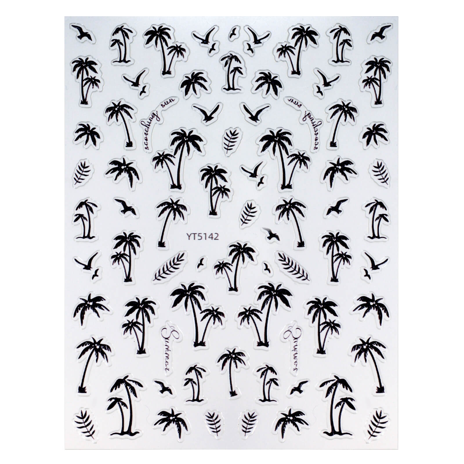 Nail Stickers-Palm Tree