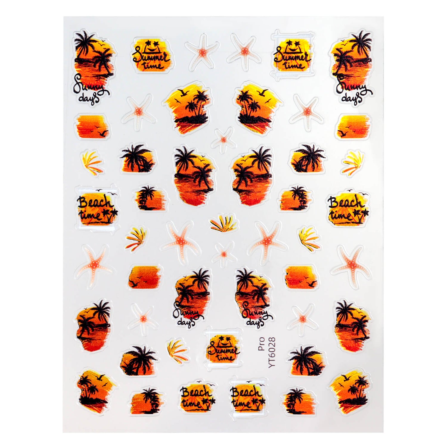 Nail Stickers-Beach Vacation