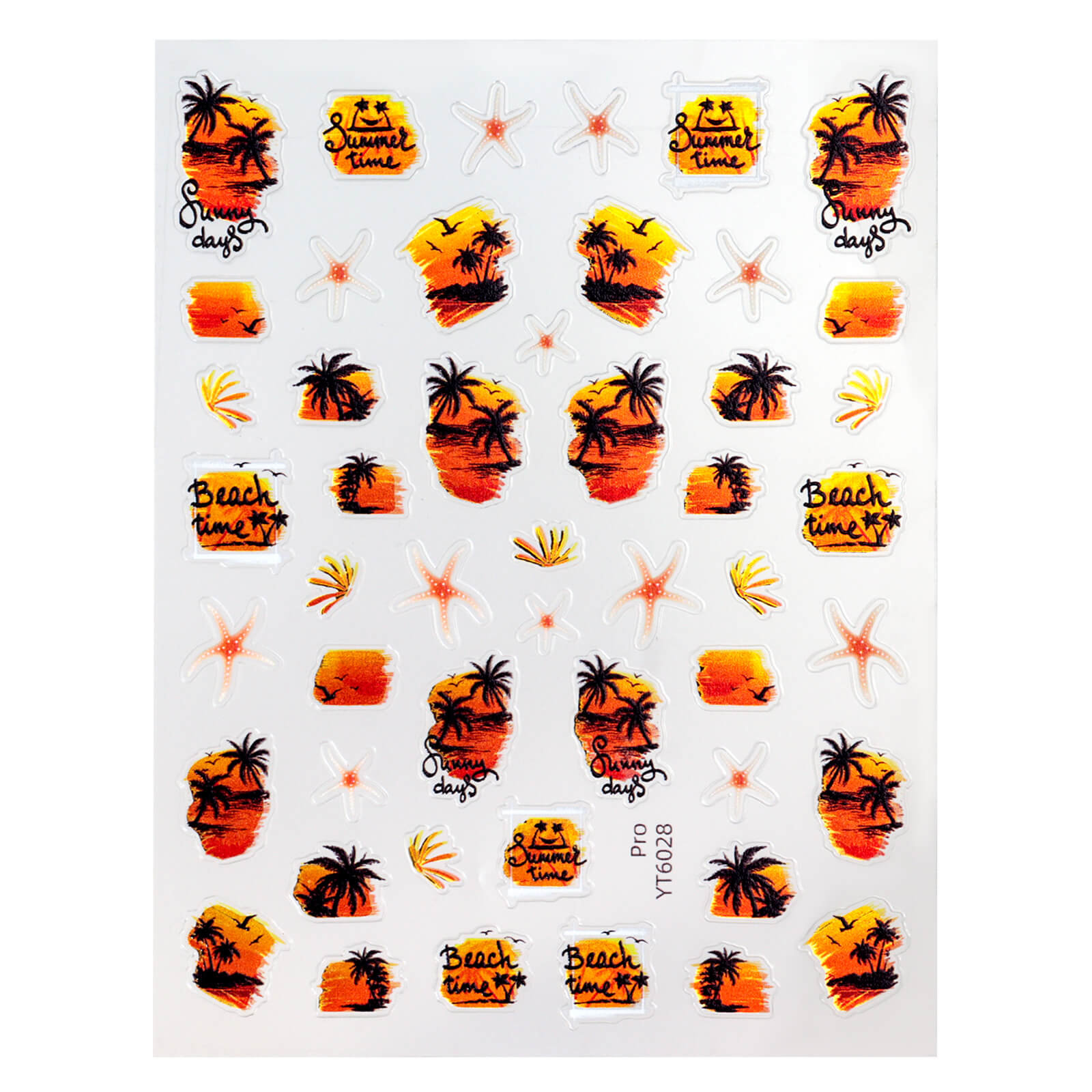 Nail Stickers-Beach Vacation