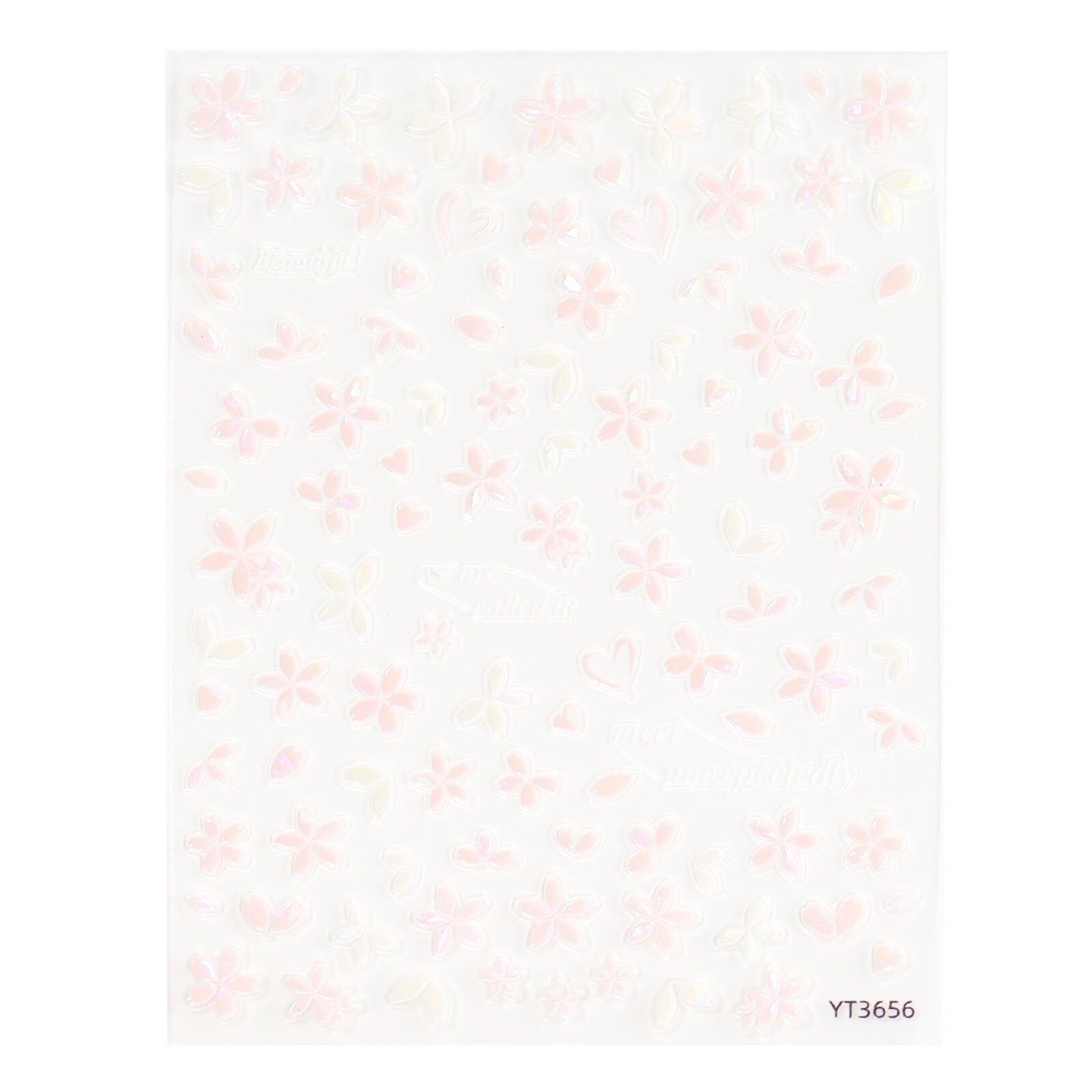 5D Nail Sticker-Floral