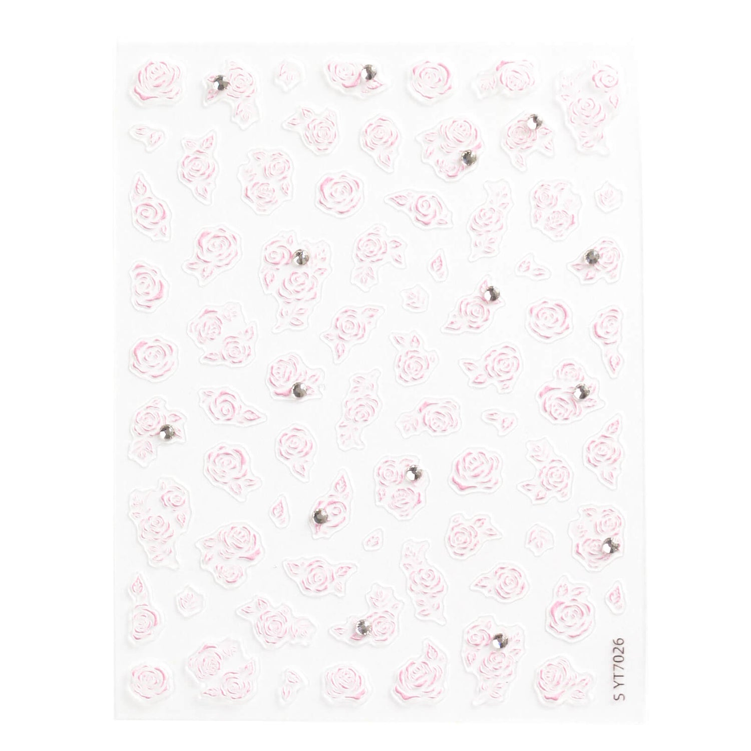 5D Nail Sticker-Rose