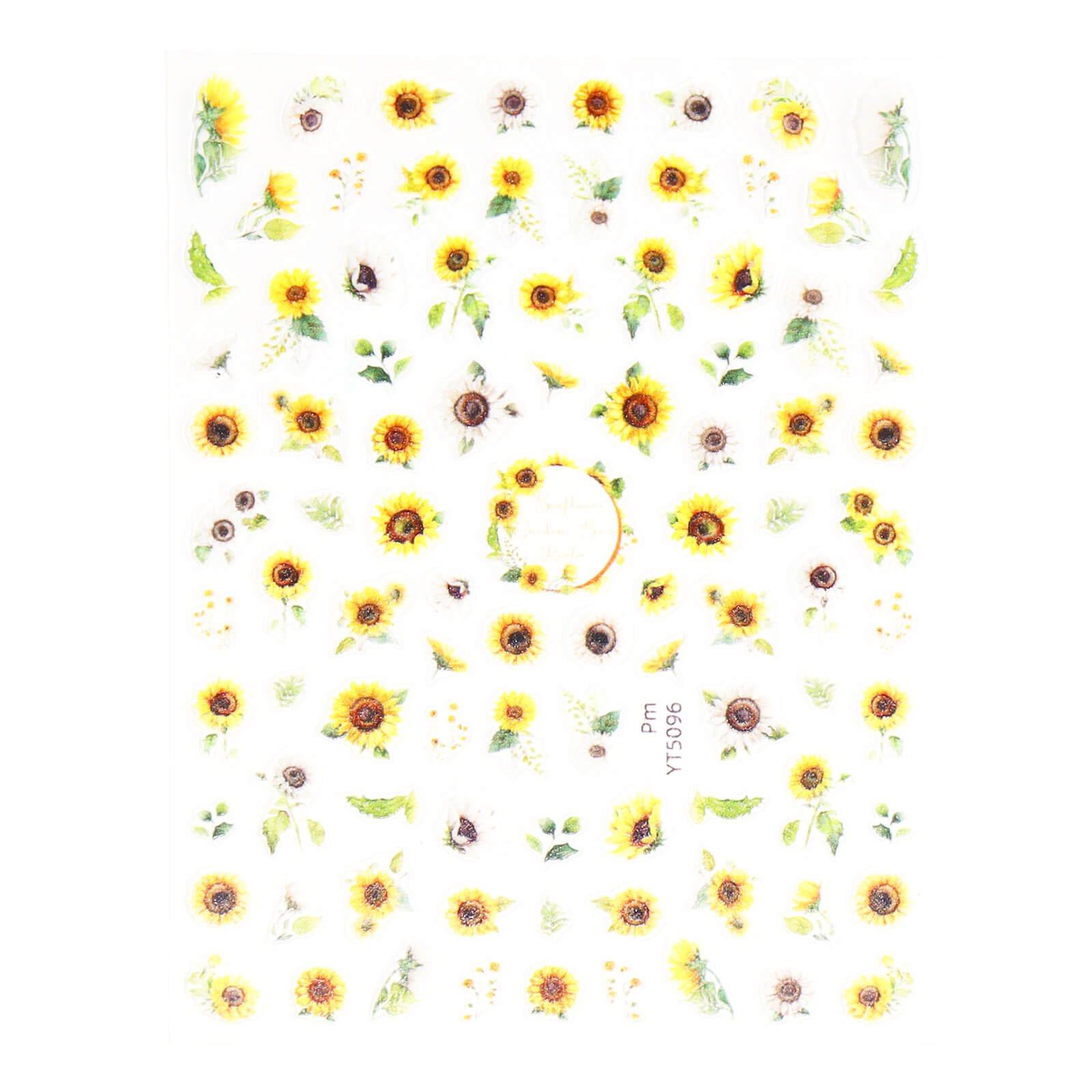5D-Self-adhesive-Nail-Art-Stickers-sun-flowers