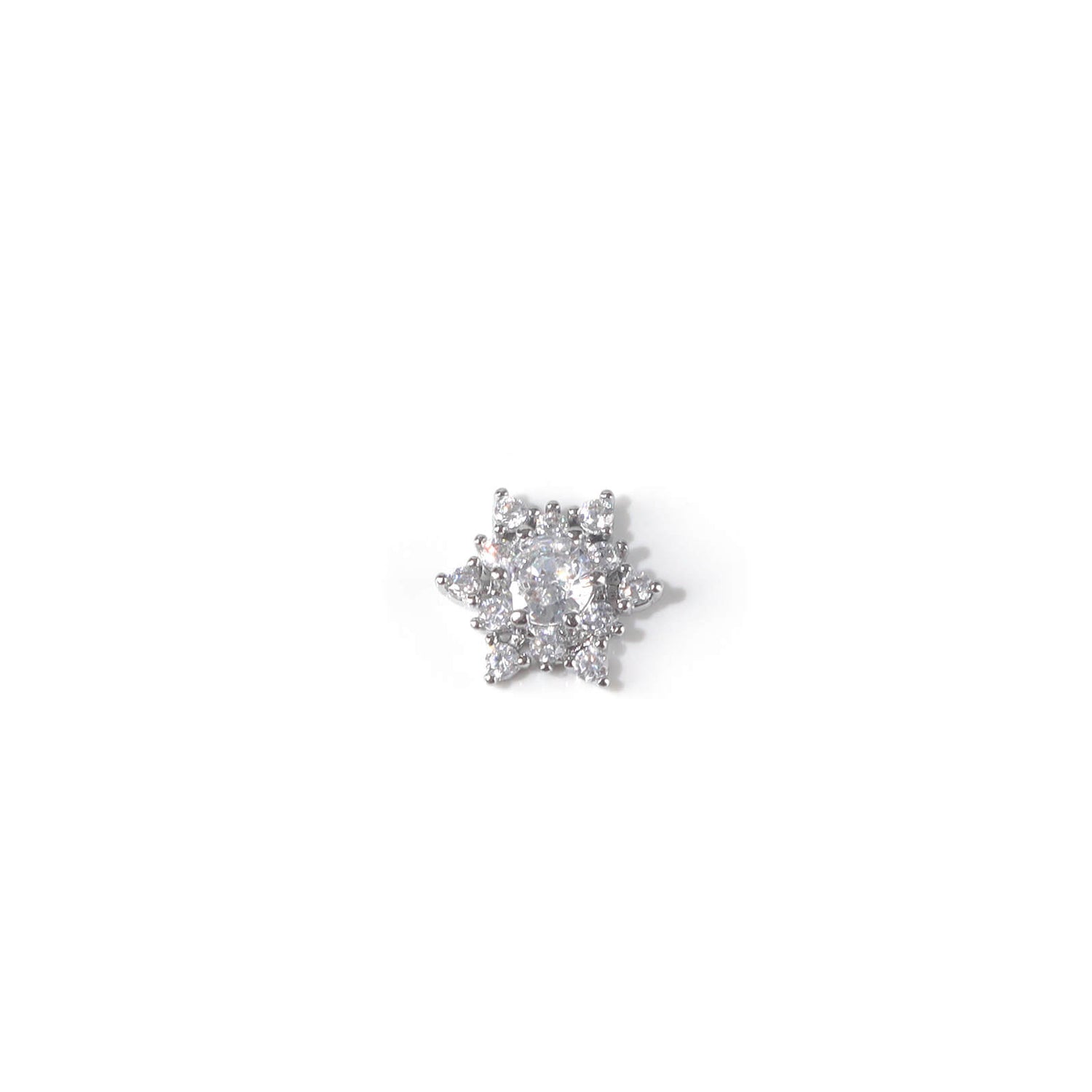 Snowflake Rhinestone Charms