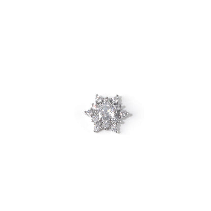 Snowflake Rhinestone Charms