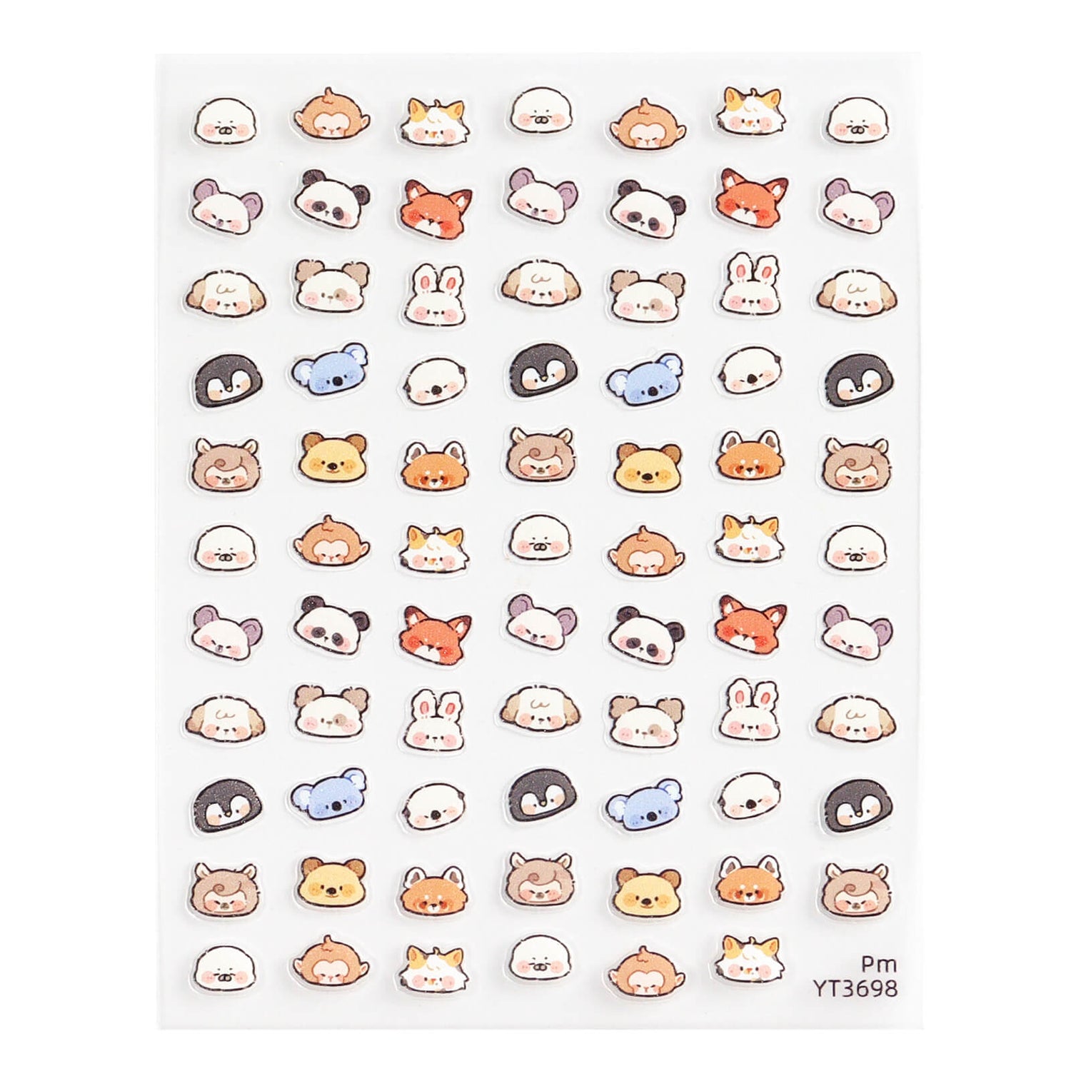 5D Nail Sticker-Animals