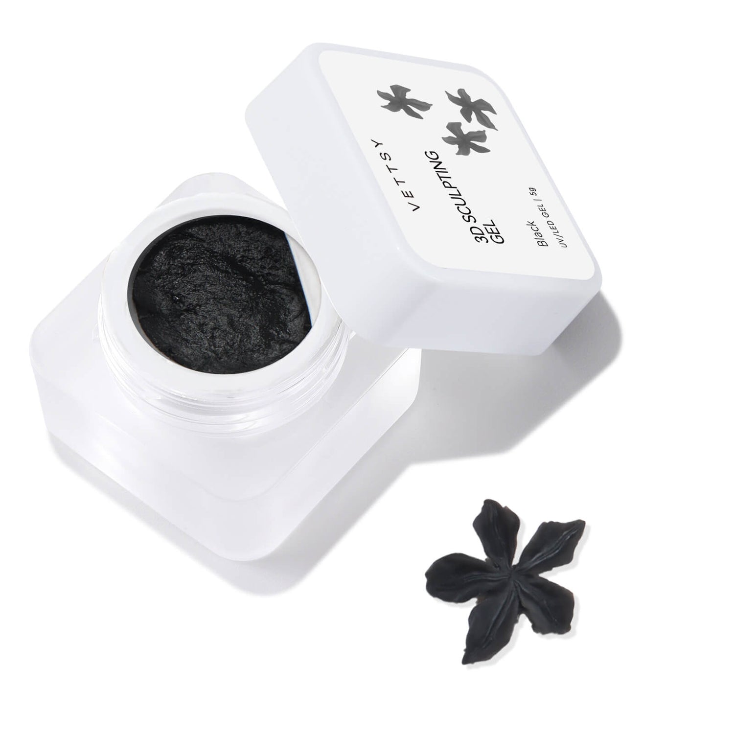 3D Nail SculptingGel-Black