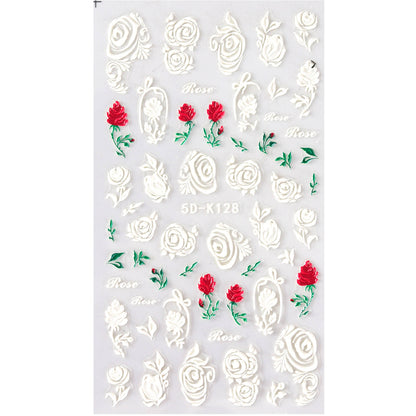 5d-nail-stickers-rose-display
