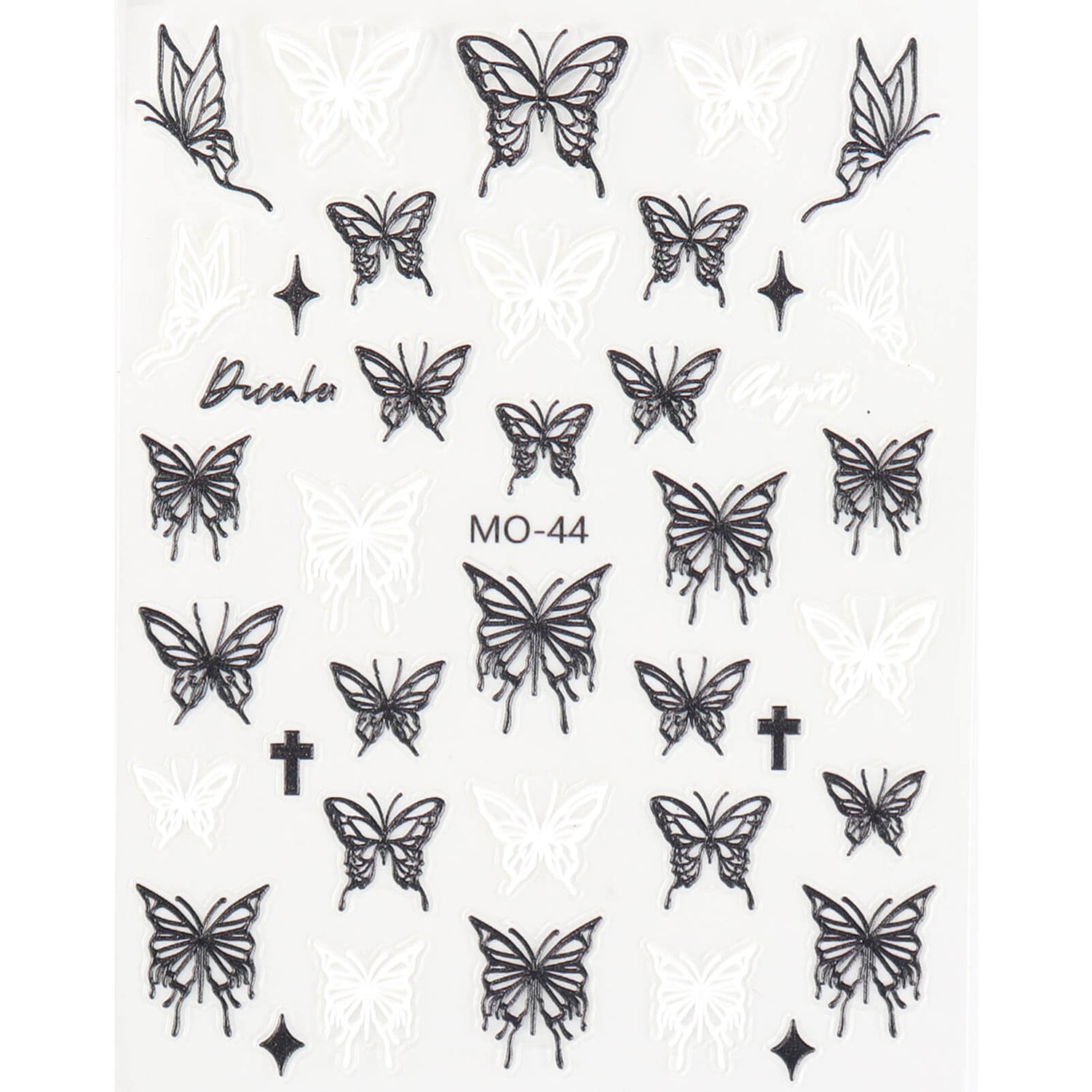 5d-stickers-black-white-butterfly-44