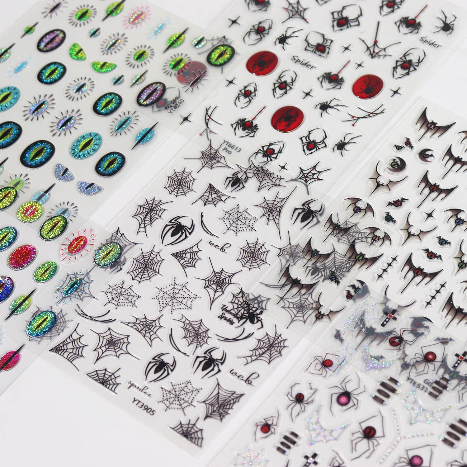 Pegatinas de uñas 5D-Flor