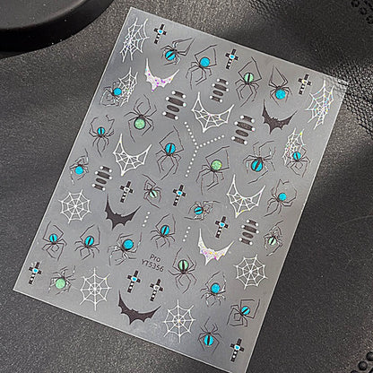 Pegatinas de uñas 5D-Flor