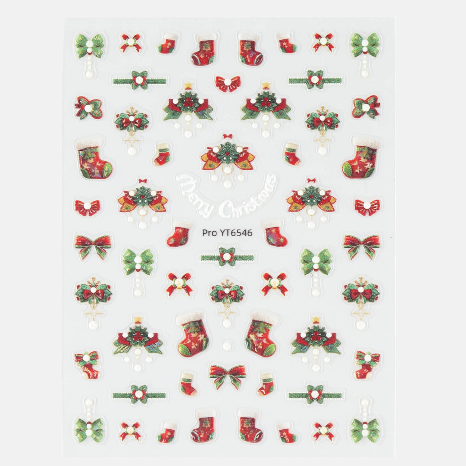 5D XMAS &amp; Snow Nail Sticker