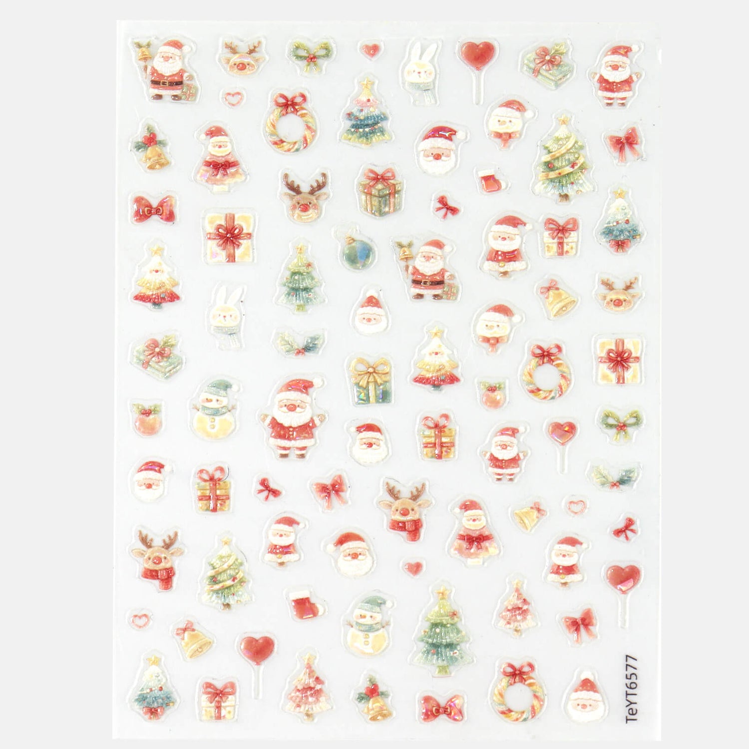 5D XMAS &amp; Snow Nail Sticker