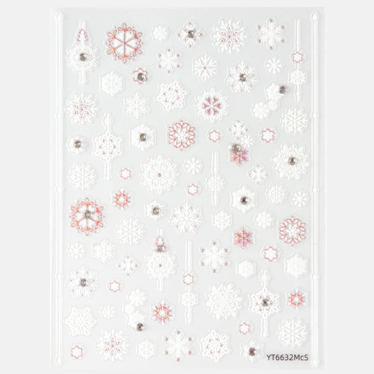 5D XMAS &amp; Snow Nail Sticker