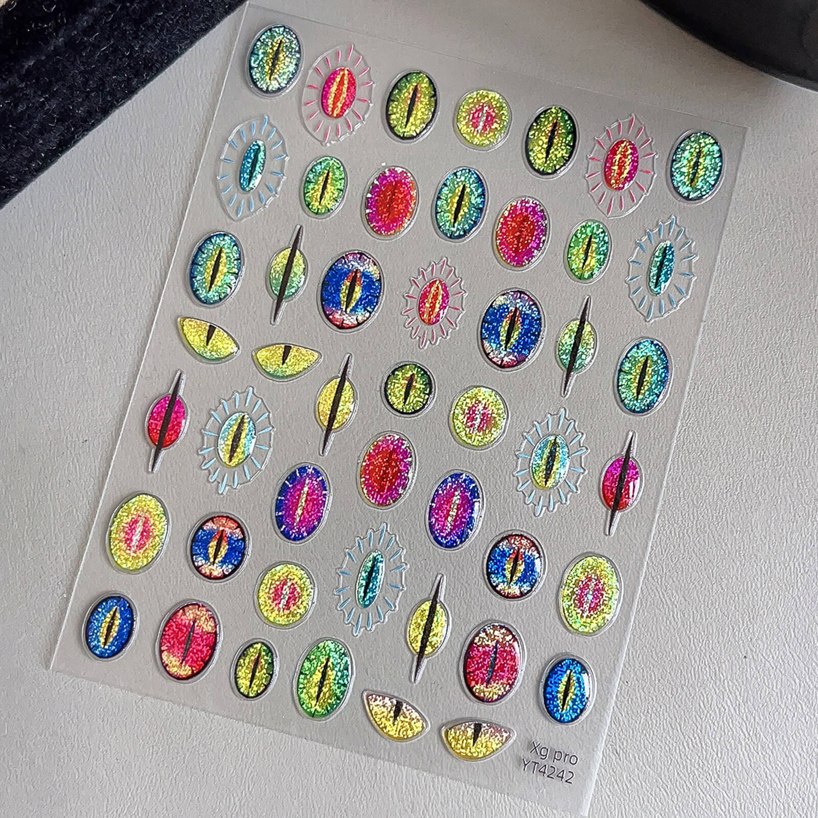 Pegatinas de uñas 5D-Flor
