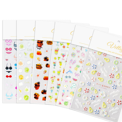 Nail Stickers-Beach Vacation