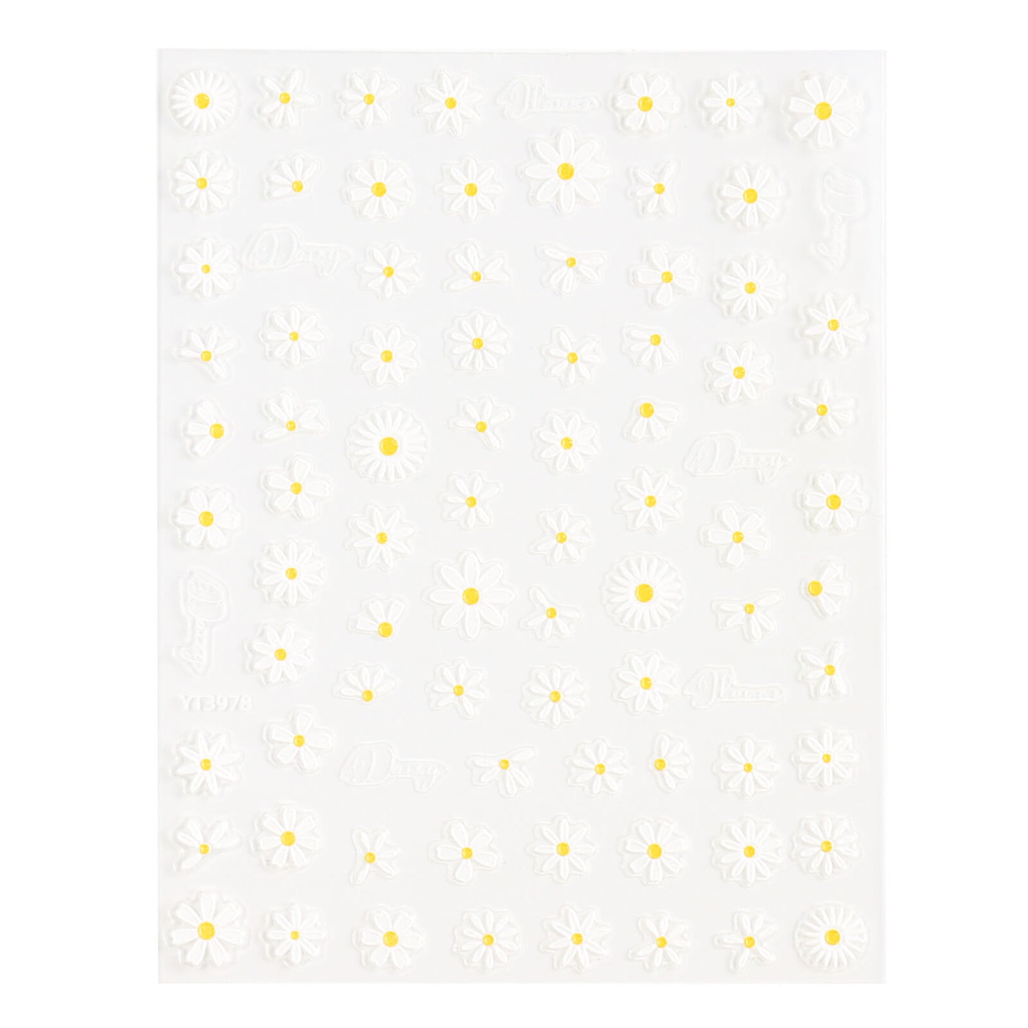 5D Nail Sticker-Floral