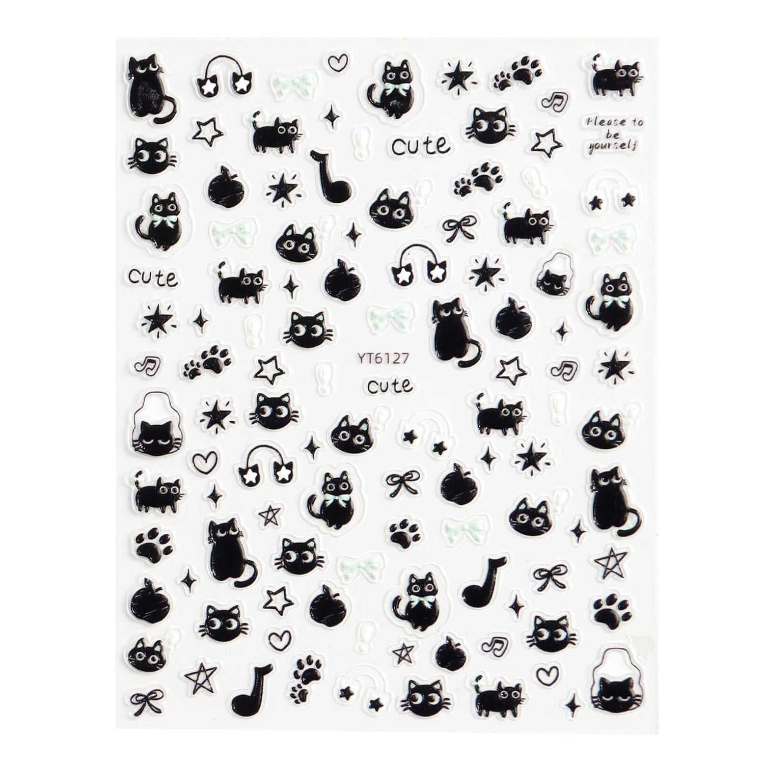 5D Nail Sticker-Animals
