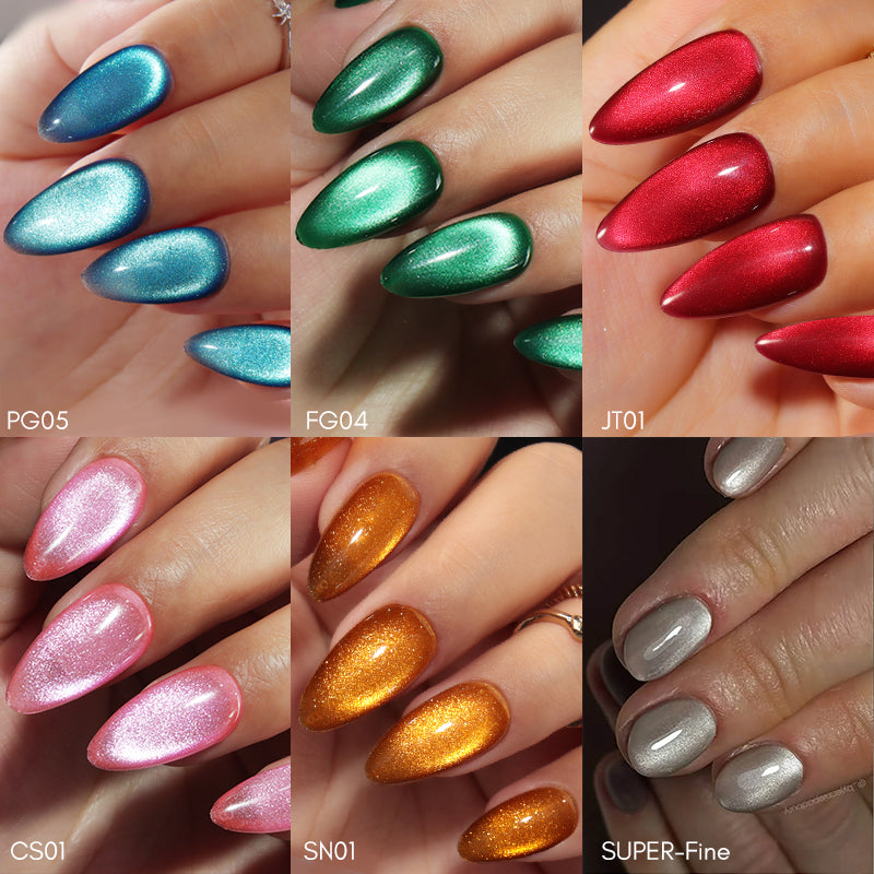 Christmas Cat Eye Gel Set