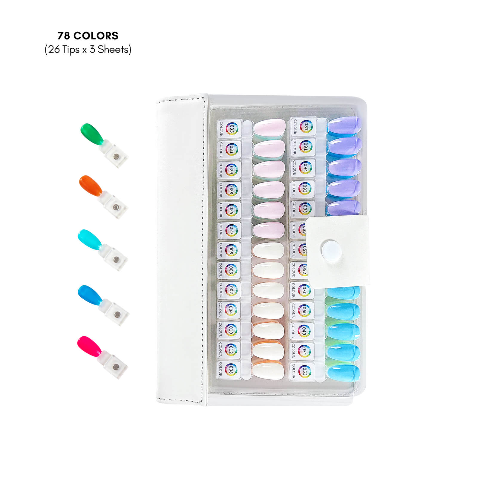 Magnetic Nail Swatch Book