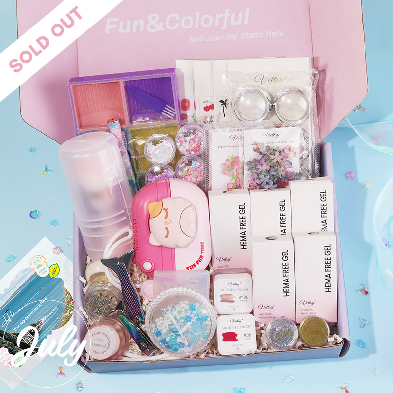 Monthly Subscription Nail Box-Deluxe