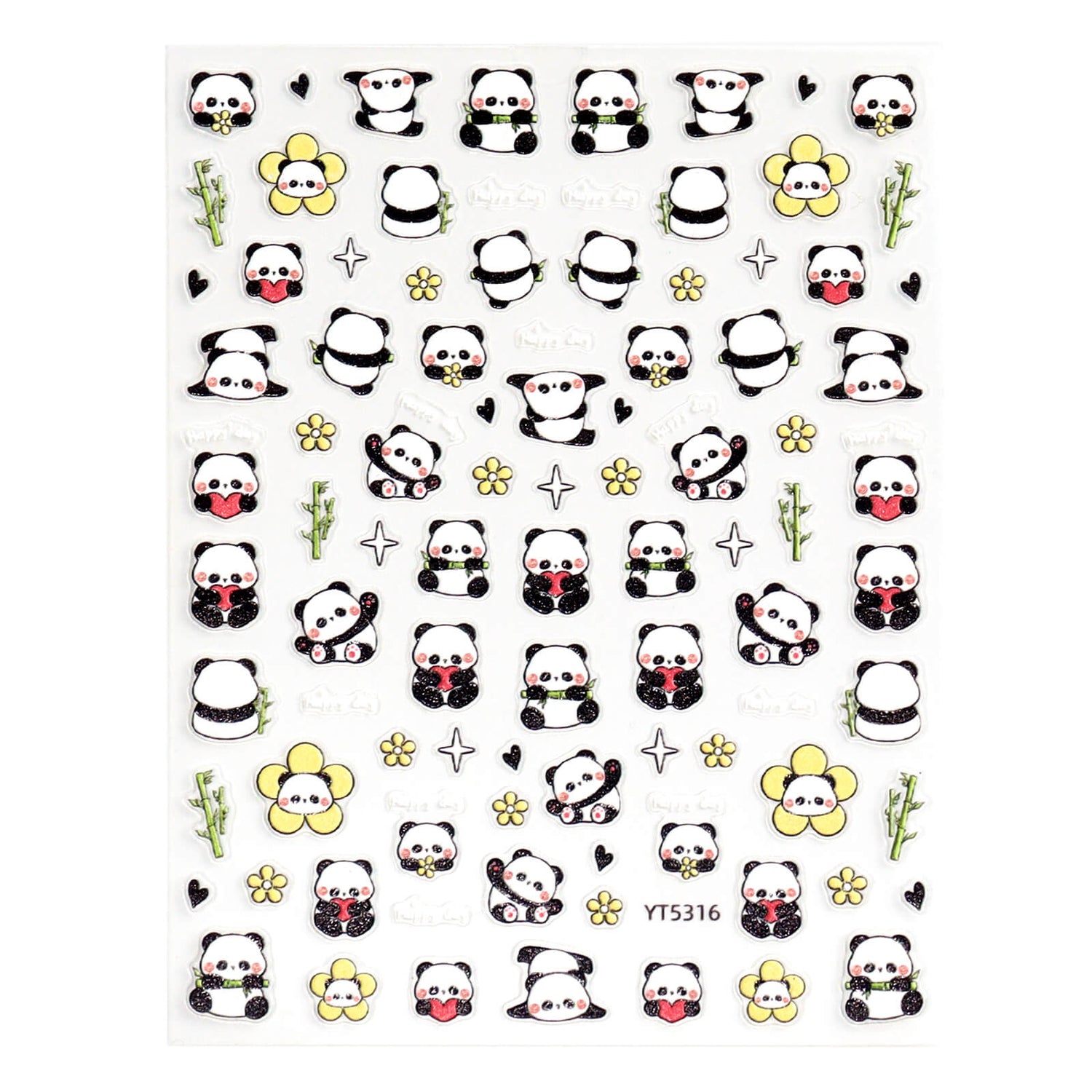 5D Nail Sticker-Animals