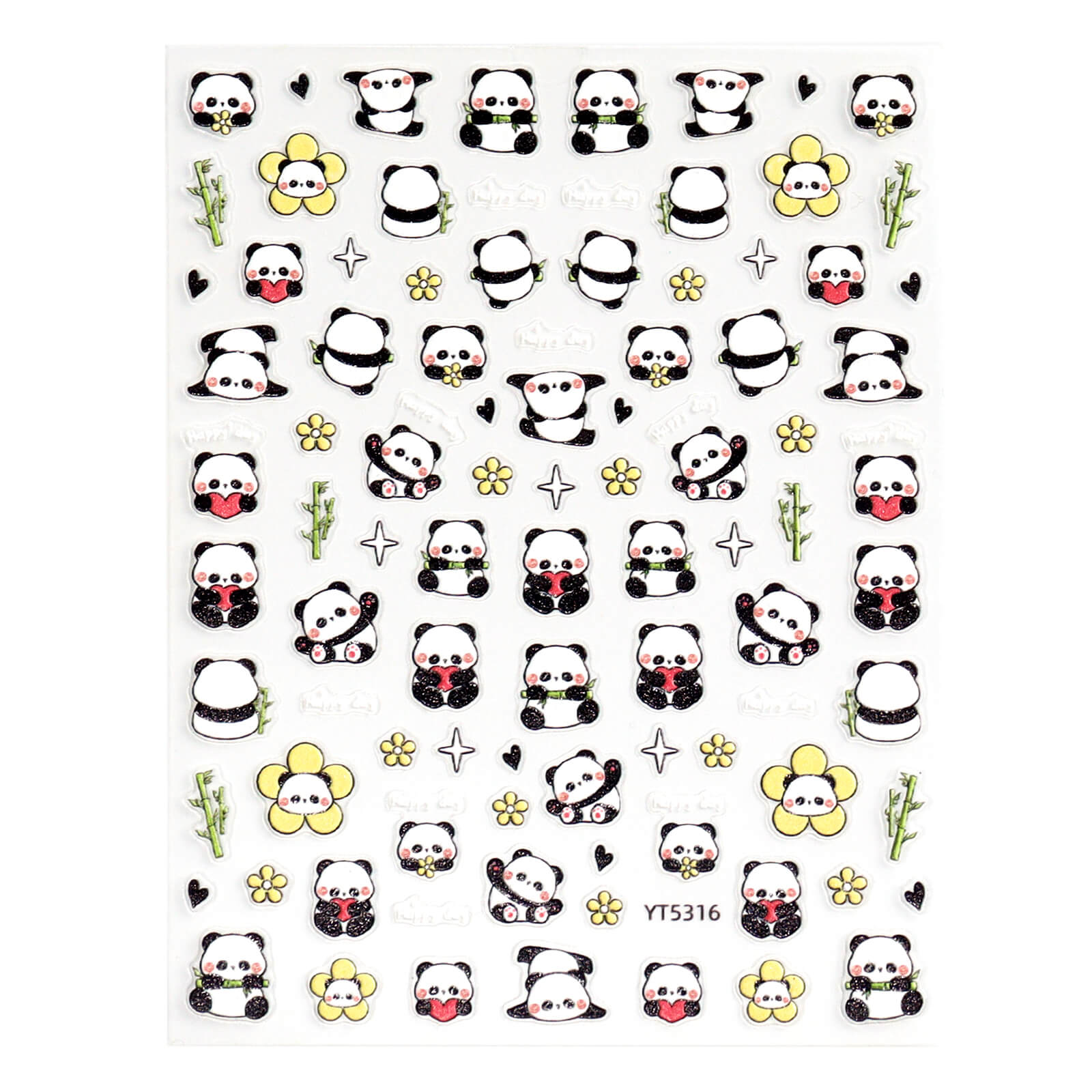 5D Nail Sticker-Animals