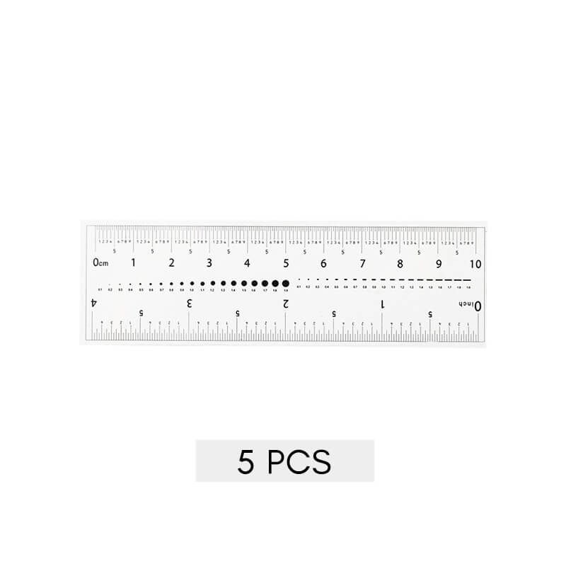 Nail Measurement Ruler