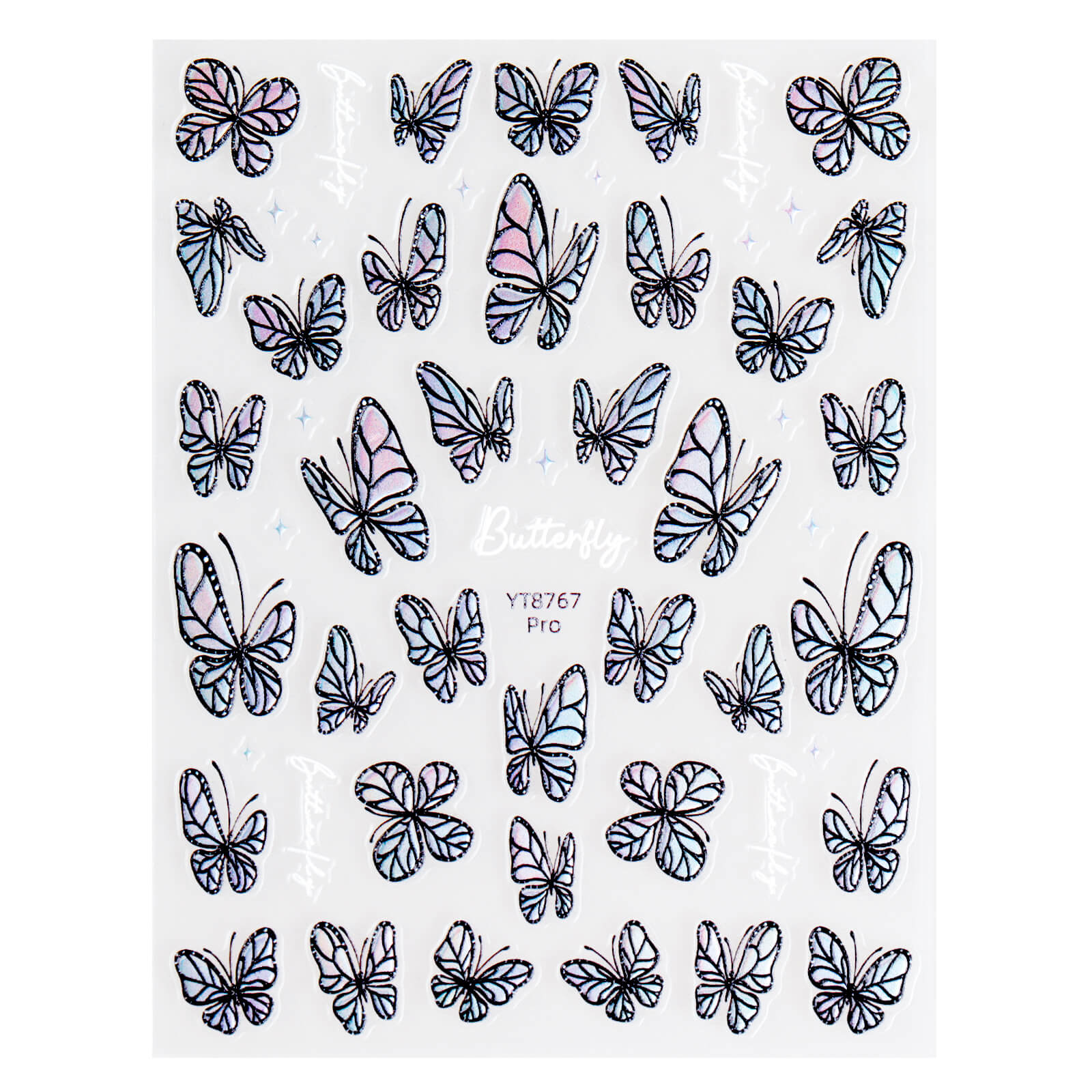 Nail Stickers-Butterfly