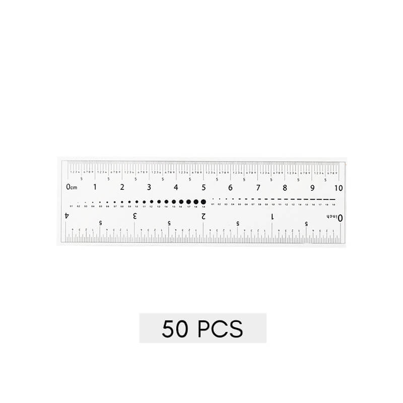 Nail Measurement Ruler