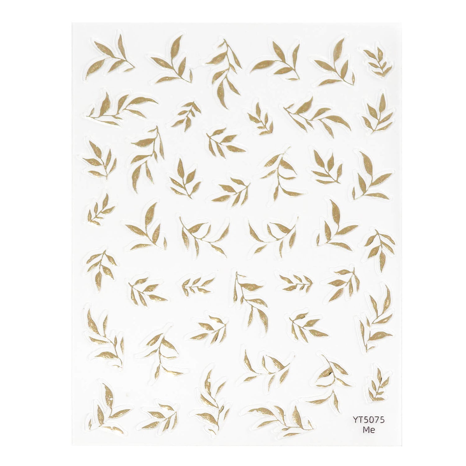 Nail Sticker-Gold Art