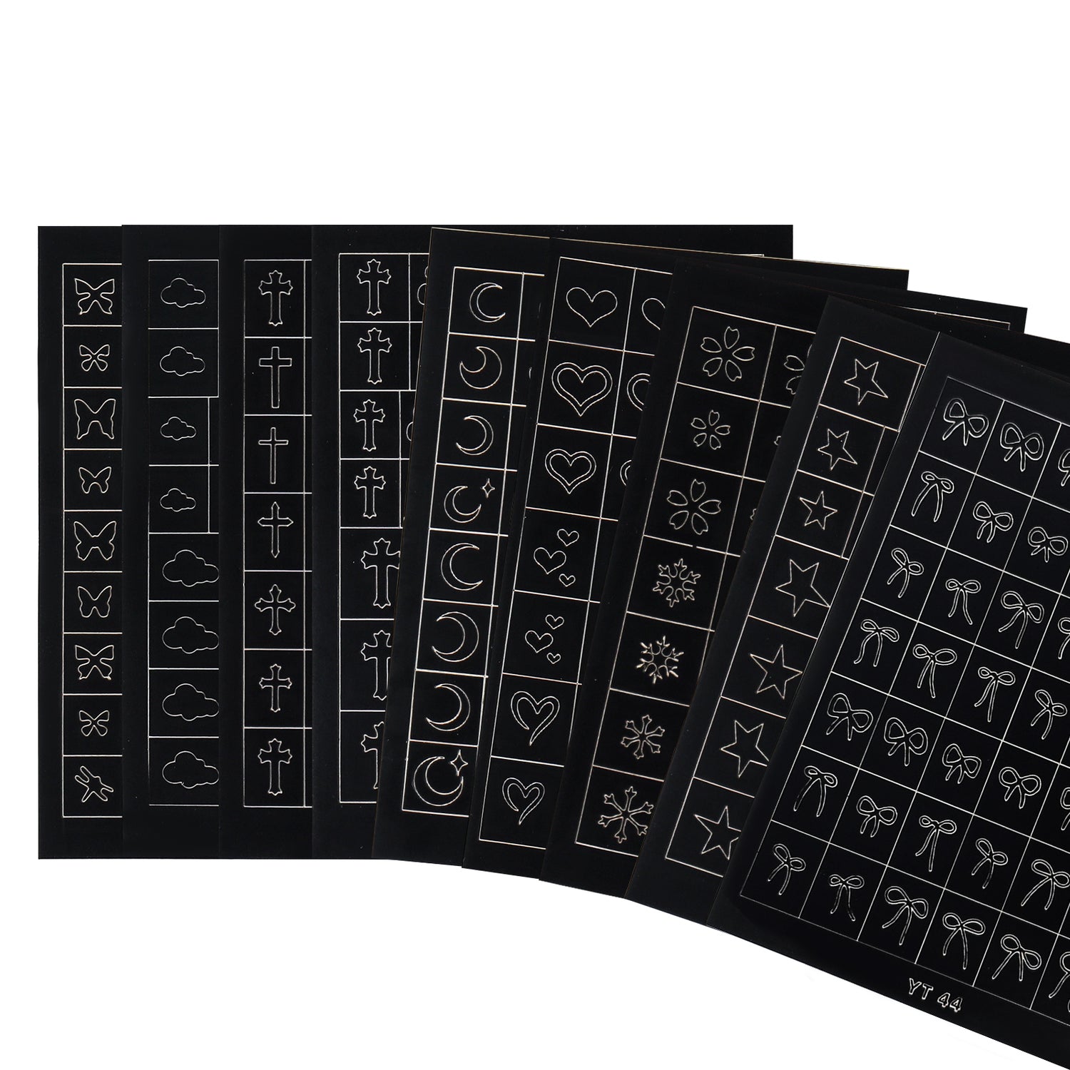 Nail Stickers-Hollow Art