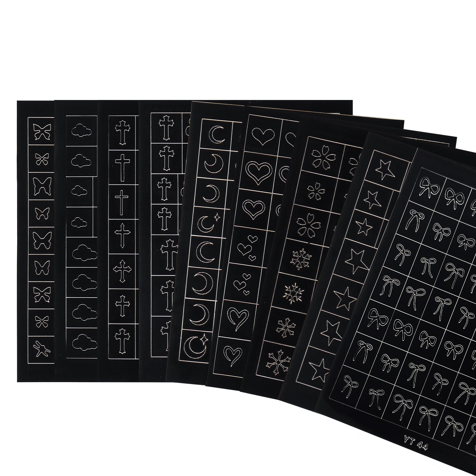 Nail Stickers-Hollow Art