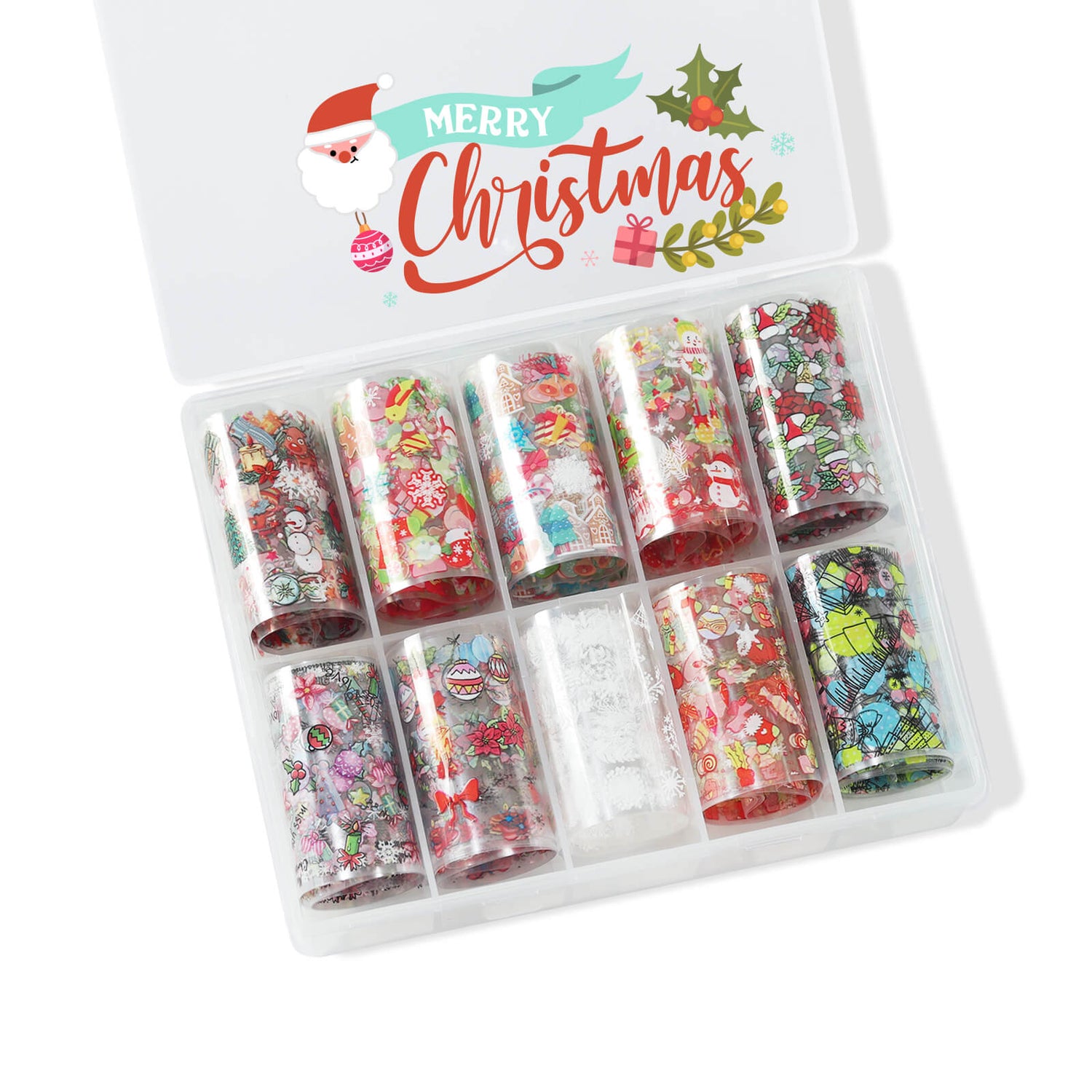Colorful-Christmas-themed-transfer-foil-set