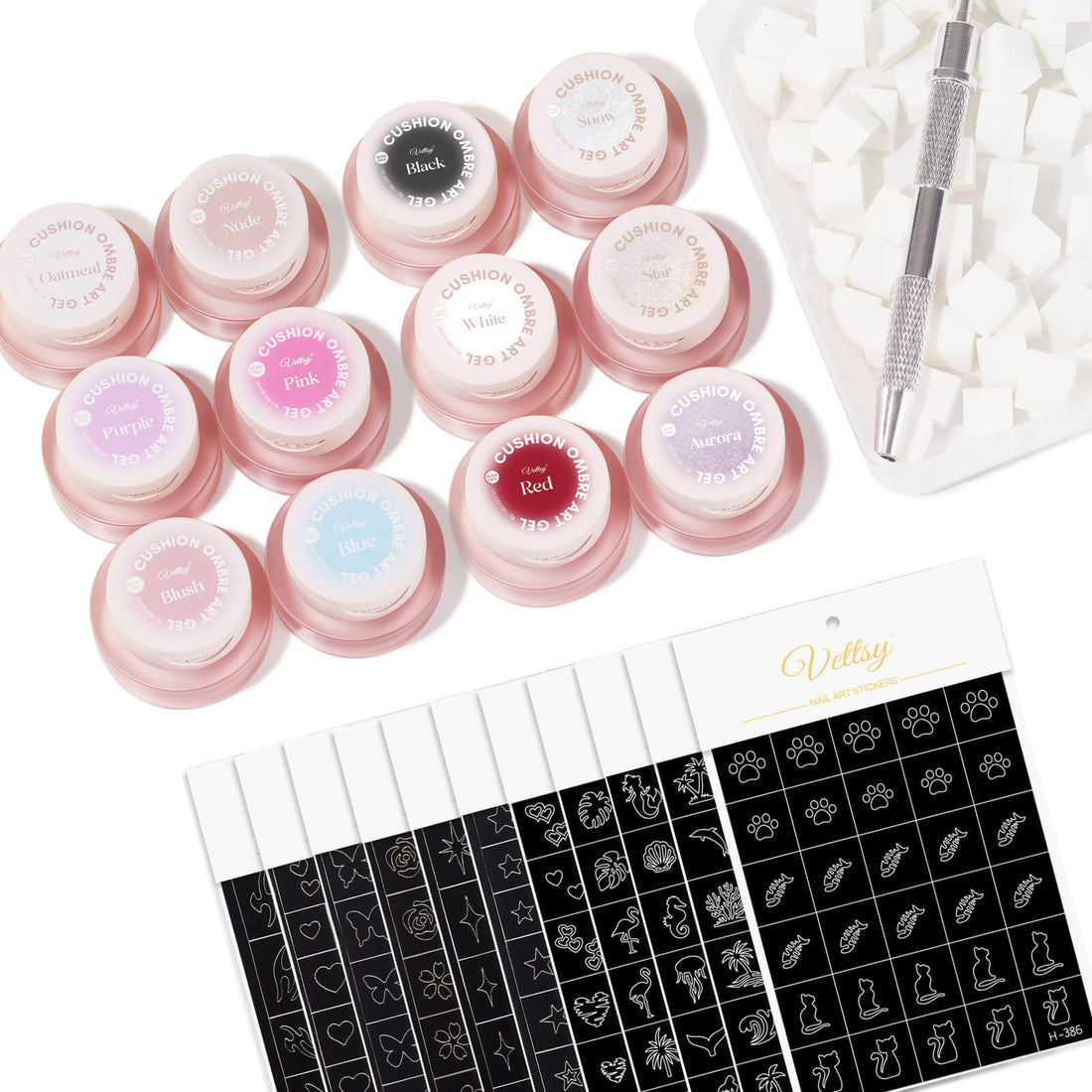Cushion-Ombre-Art-Gel-12pcs-set-all
