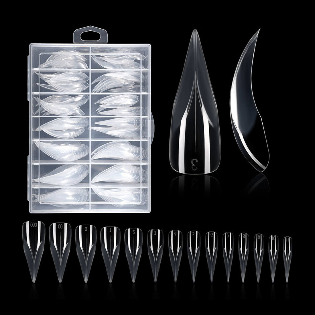 Halloween-eagle-claw-nail-forms-set