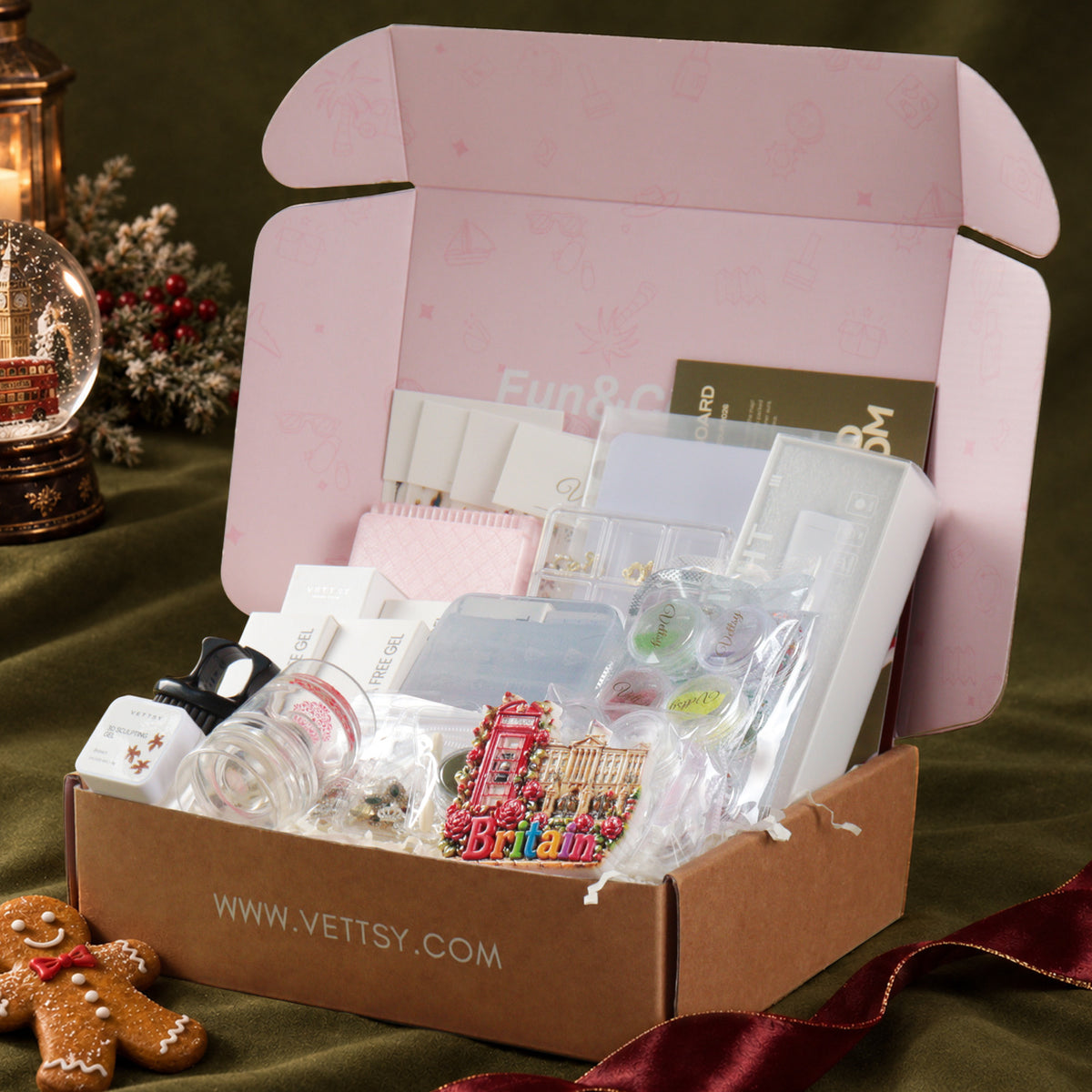 Monthly Subscription Nail Box-Deluxe