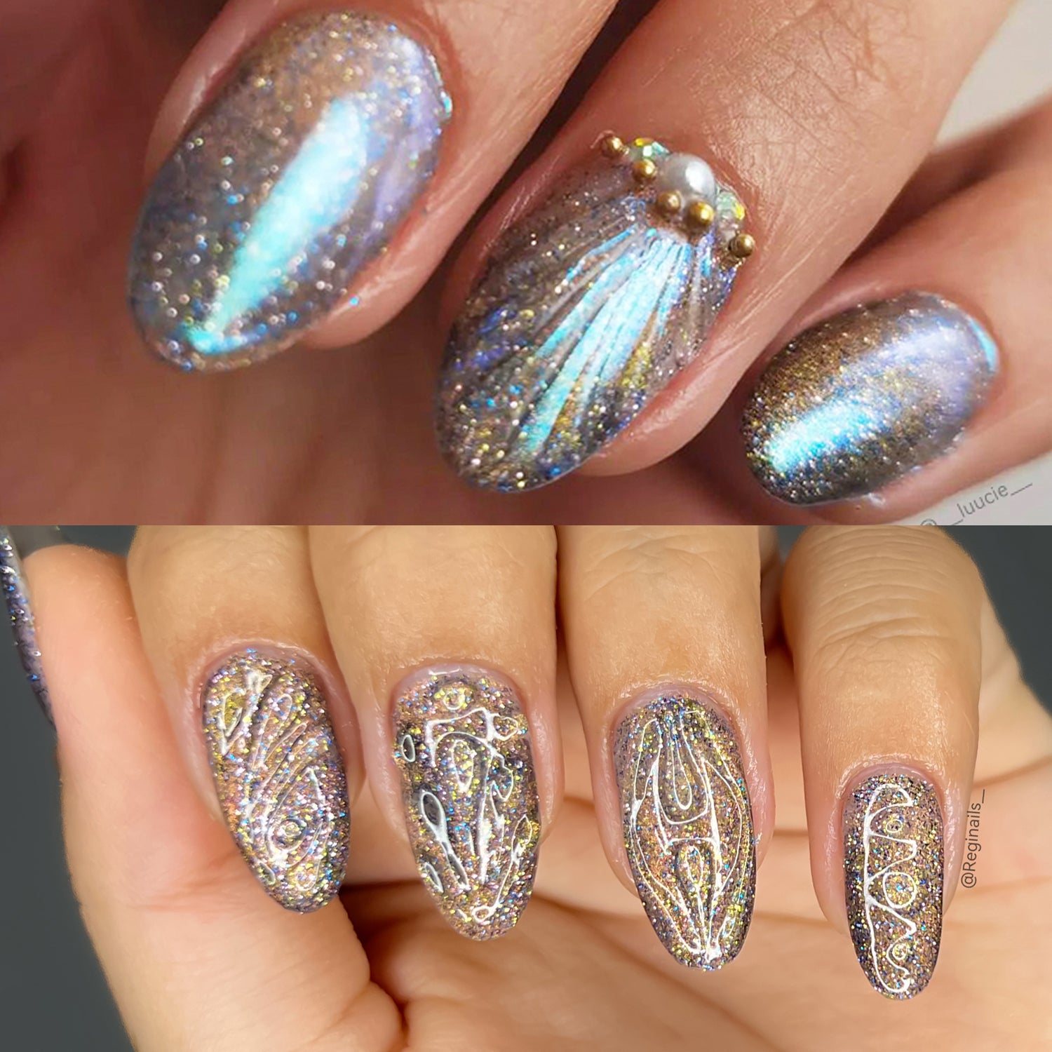 Meteor-cat-eye-gel-mc01-customer-nail-designs