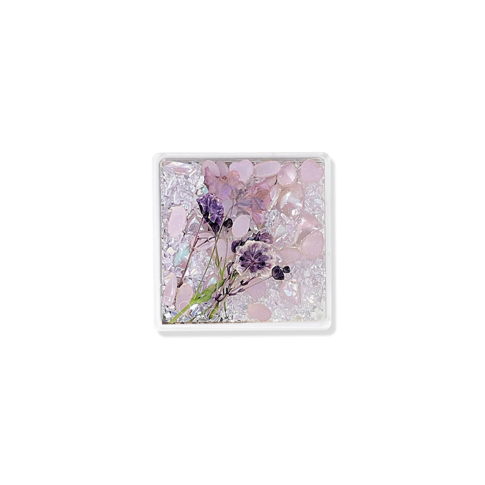 Natural-Dried-Flower-Crystal-Pearl-Nail Art-Charms
