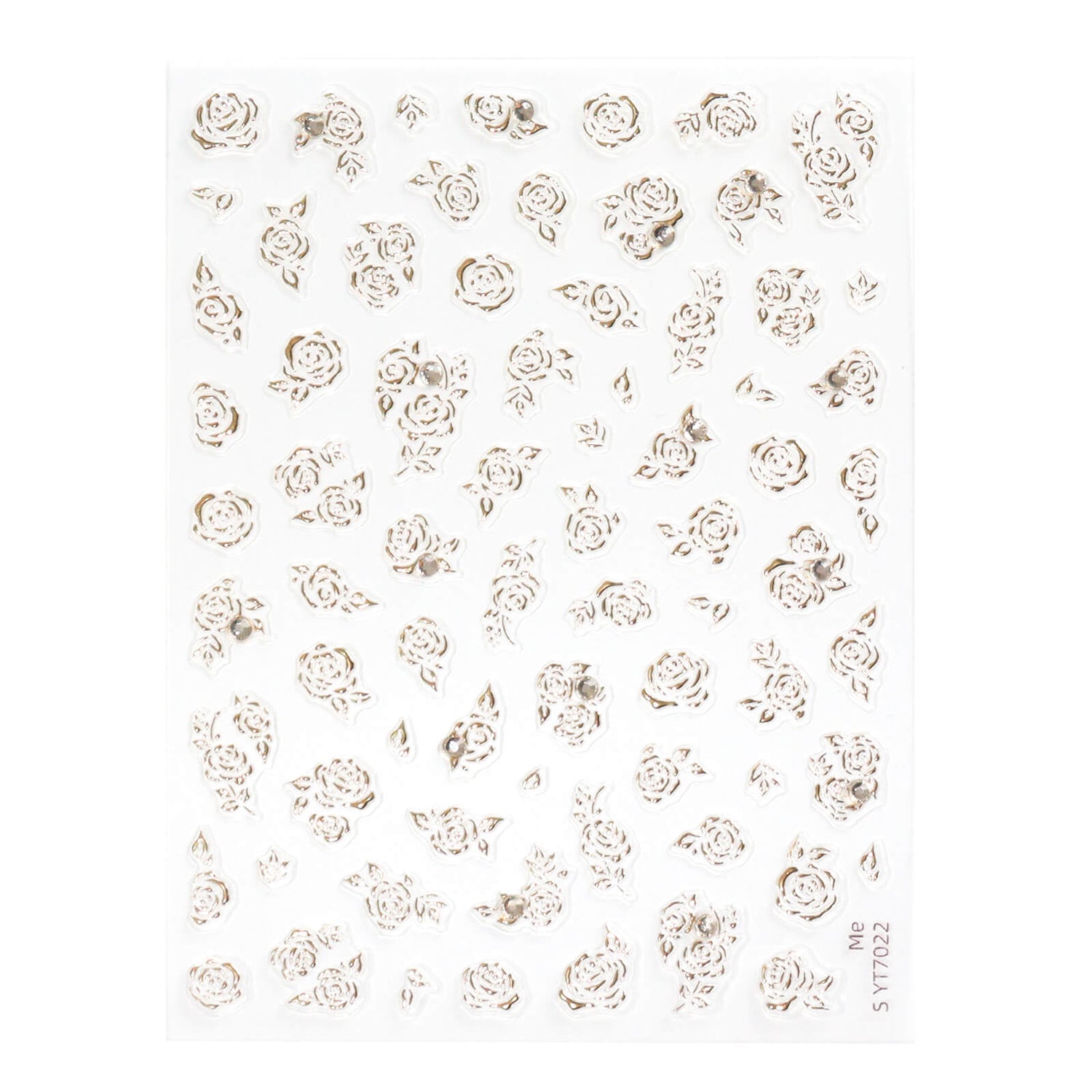 Self-adhesive-Nail-Art-Stickers-gold-Rose