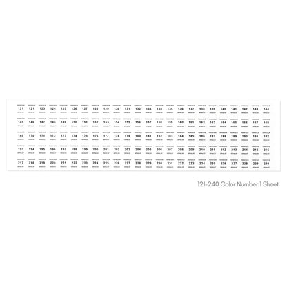 Self-adhesive-number-stickers-for-vettsy-swatch-book-