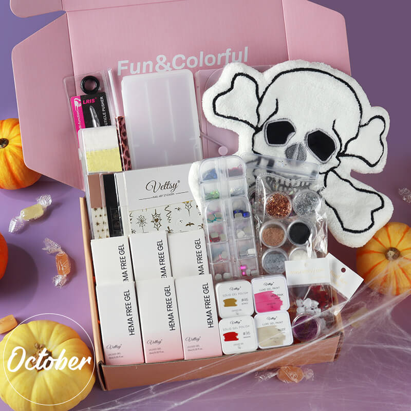 Monthly Subscription Nail Box-Deluxe