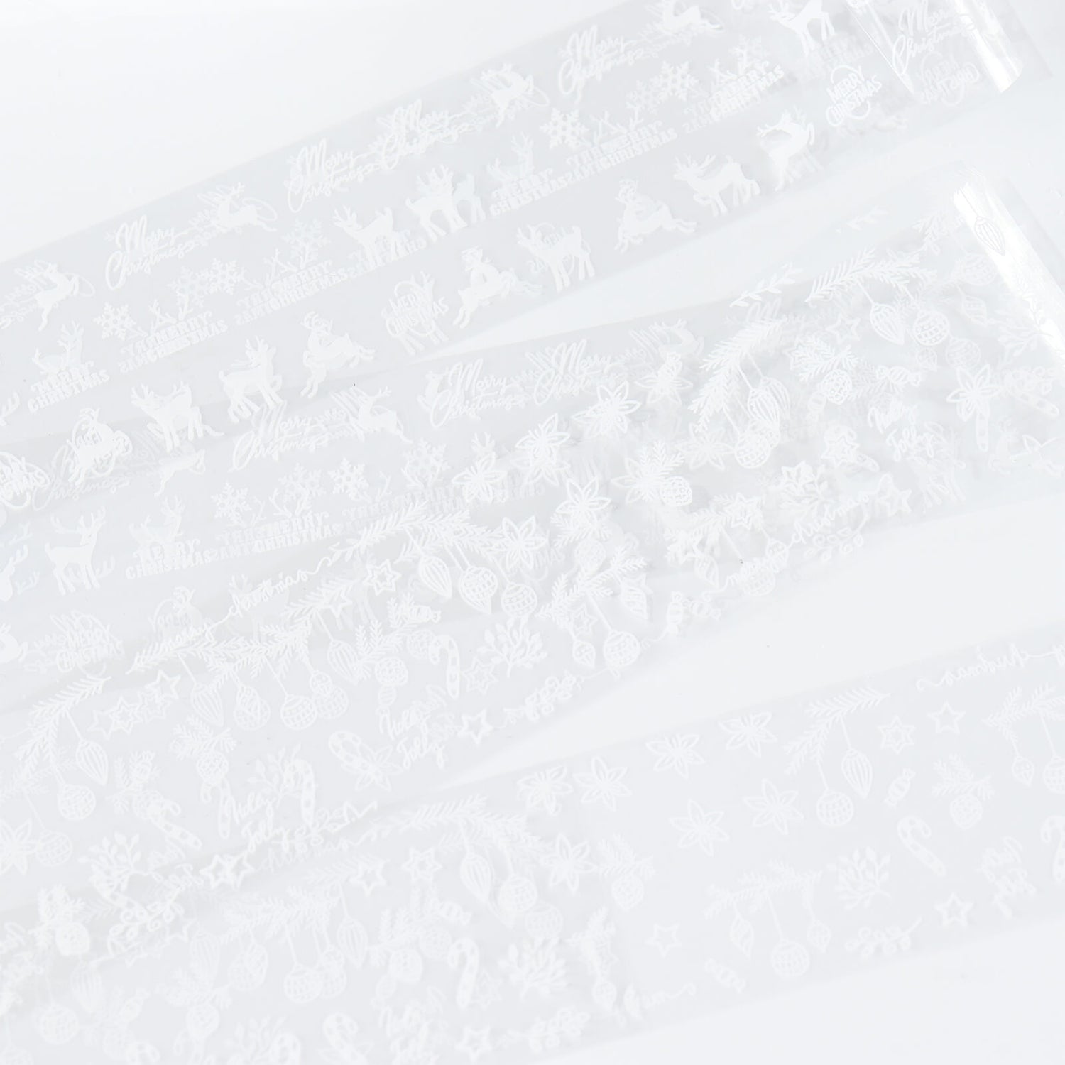 White-Christmas-themed-transfer-foil-set