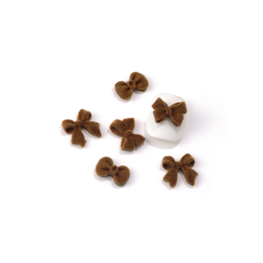 brown-velvet-bow-charms-set