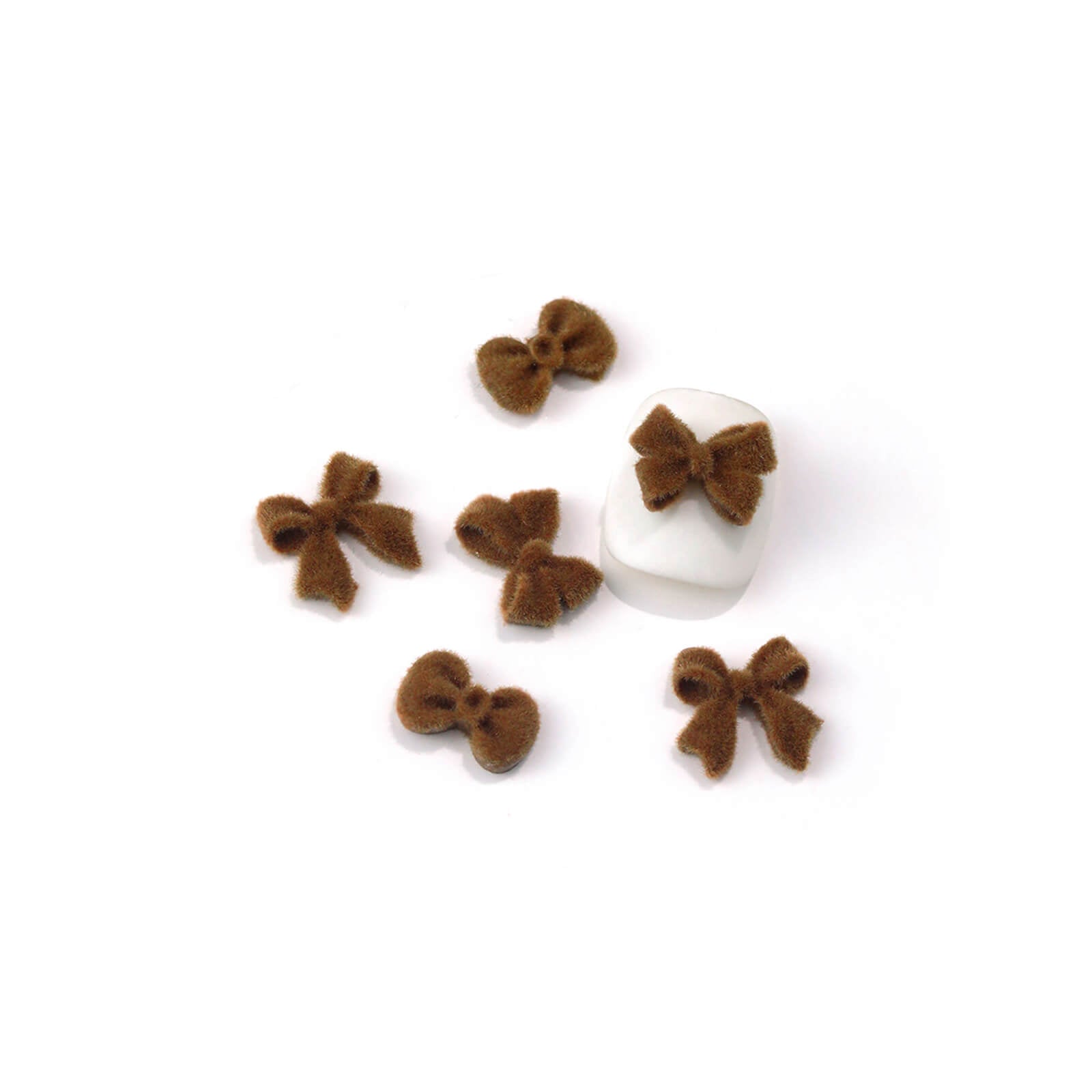 brown-velvet-bow-charms-set