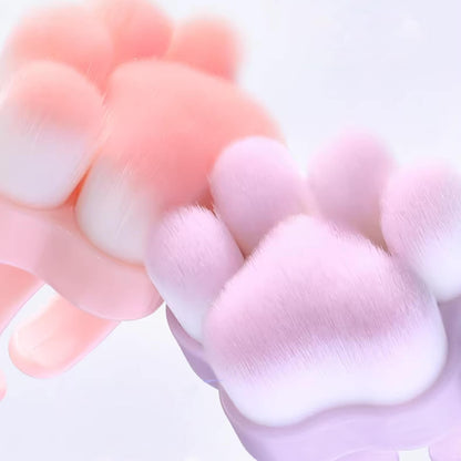 cat-paw-ring-nail-dust-brush-pink-purple-show
