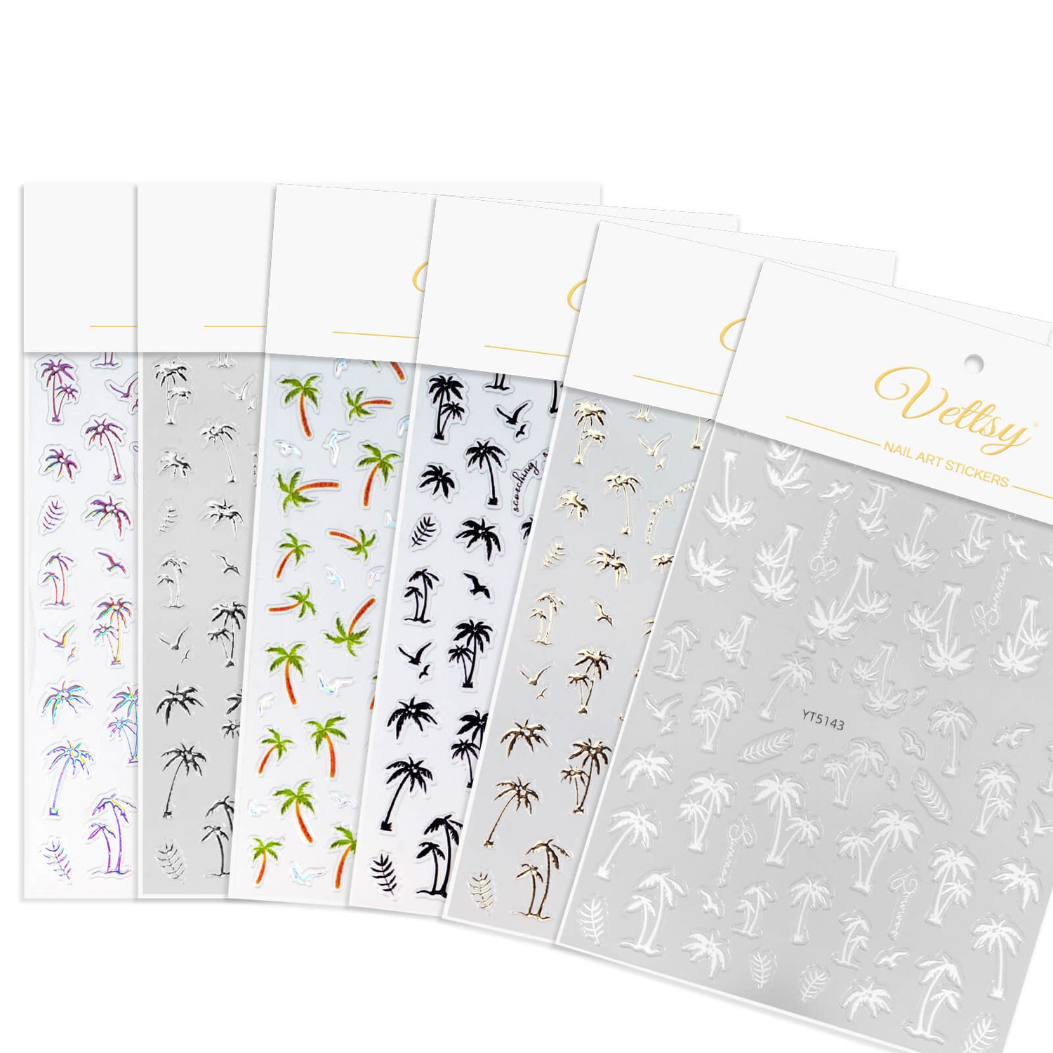 Nail Stickers-Palm Tree
