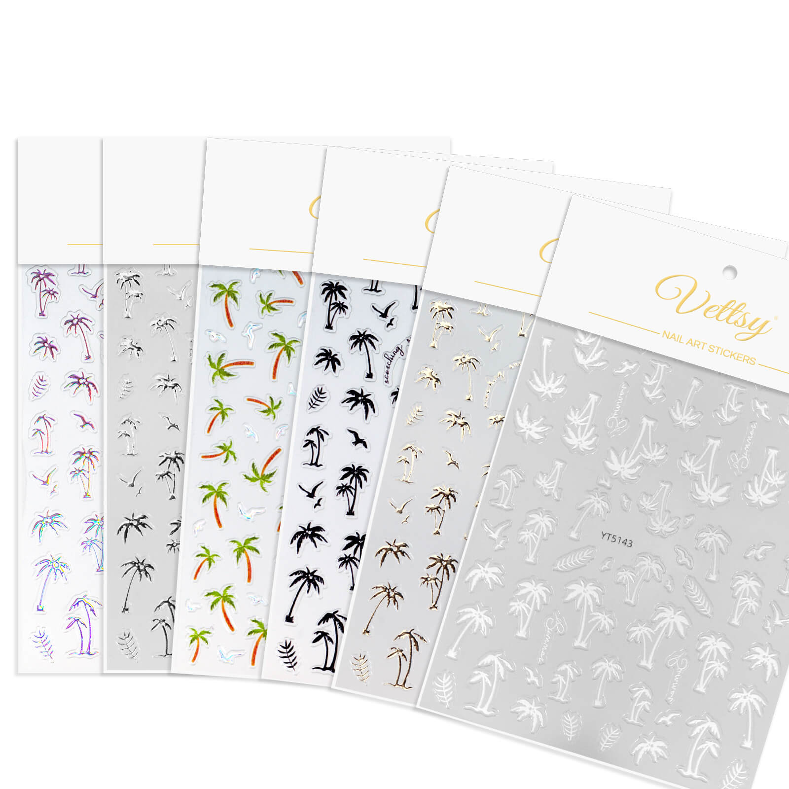 Nail Stickers-Palm Tree