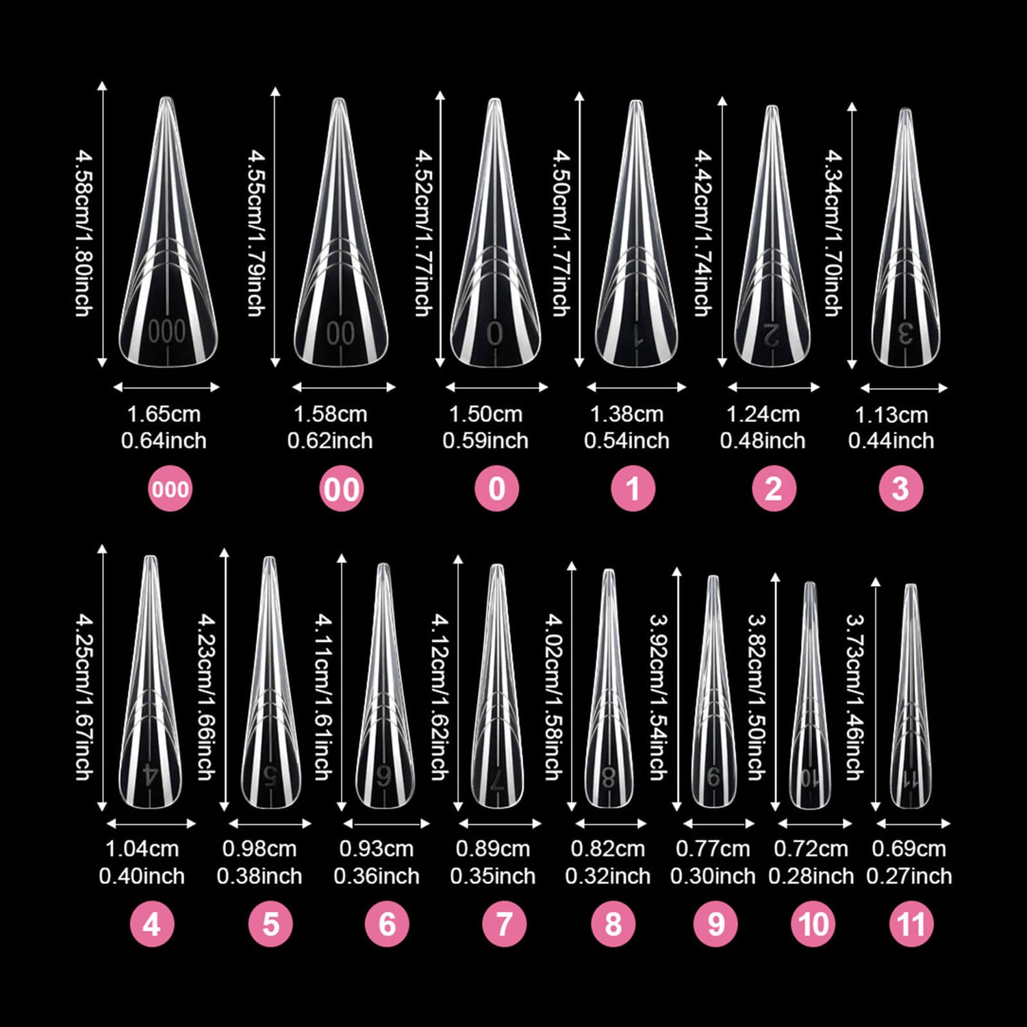 claw-nail-forms-sizes
