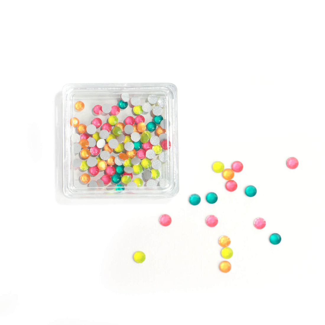 colorful-flatback-mini-neon-nail-rhinestones