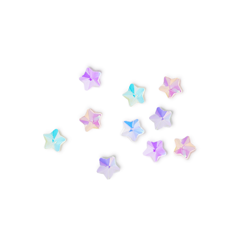 colorful-mini-macaron-nail-rhinestones-star
